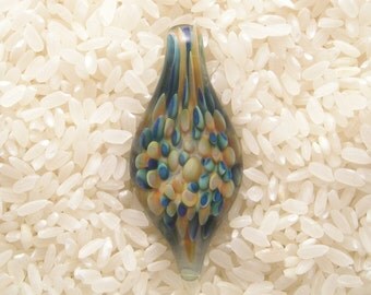 EMBLEM Lampworked Borosilicate Glass Pendant