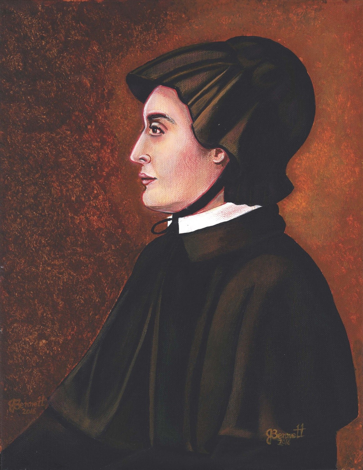 St. Elizabeth Ann Seton Religious Widow Founder 8 X