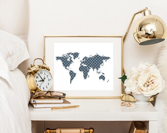 Printable City Art 8x10 Art Print INSTANT by greenoriginals
