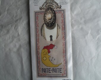 Counted Cross Stitch Embroidery aDOORable Hanger 2 Kits