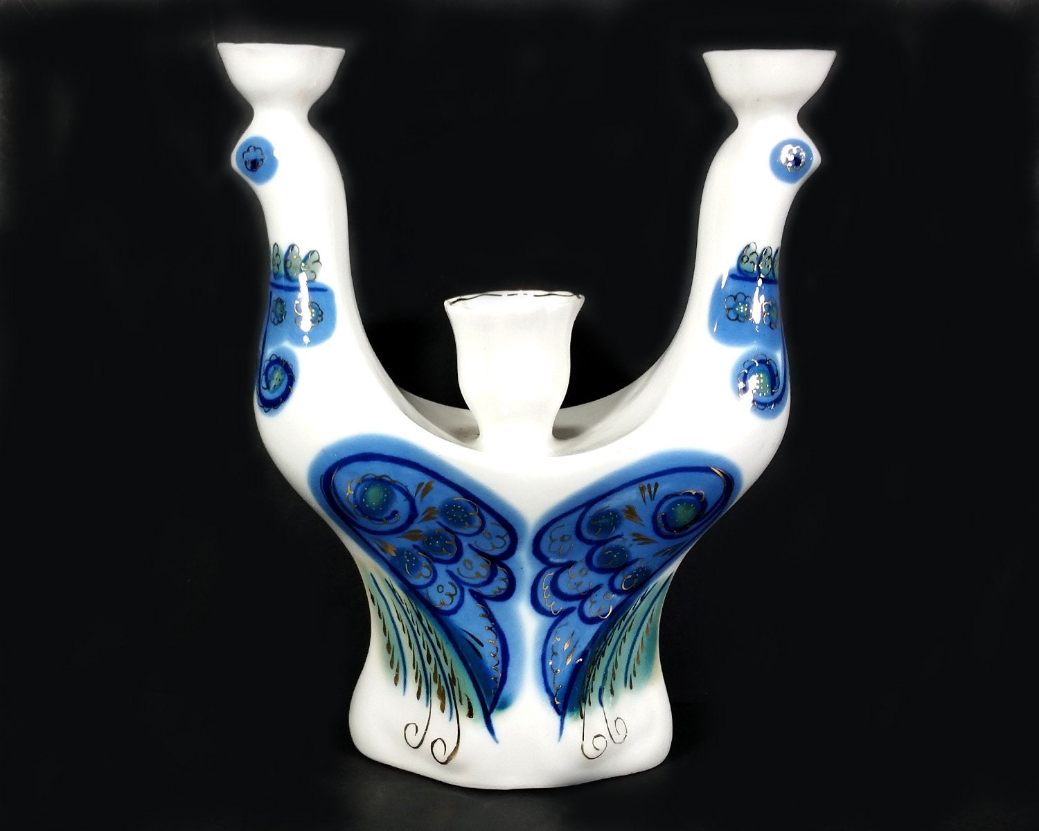 Russian Porcelain And Blue Cobalt 110
