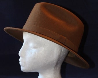 Vintage Men's Fedora by Country Gentleman, Wool, 1960's Era