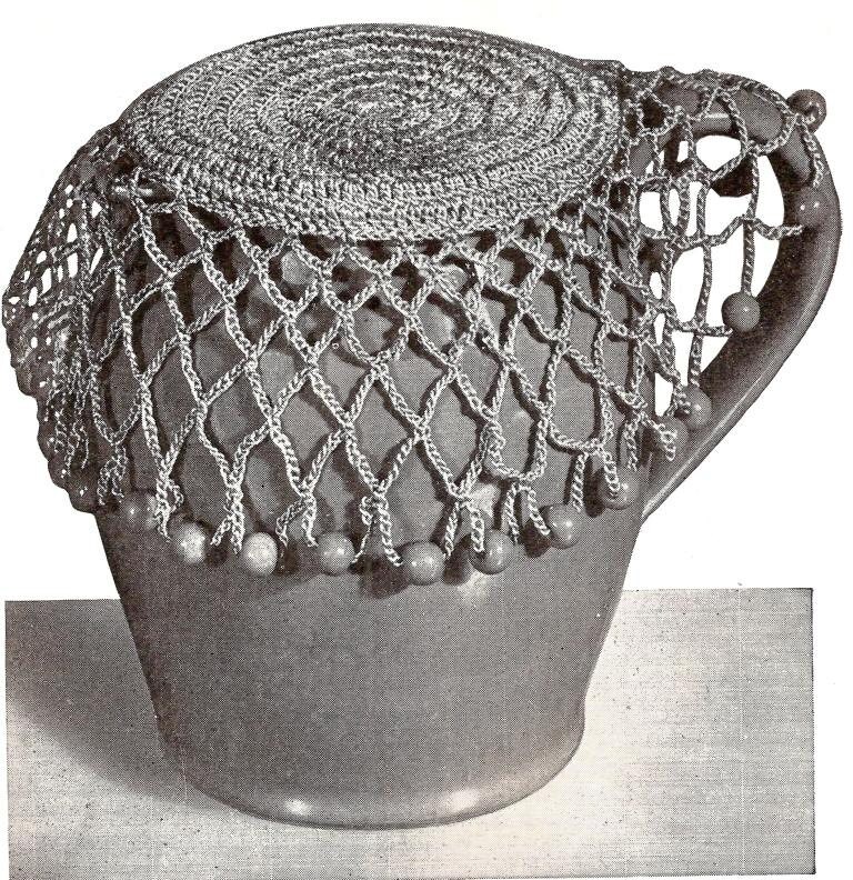 Jug Cover Vintage Crochet Pattern 264