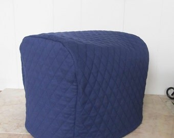 Navy Blue Long Slot 2 Slice Toaster Cover Made To Order Navy Blue Long Slot 2 Slice Toaster Cover Made To Order
