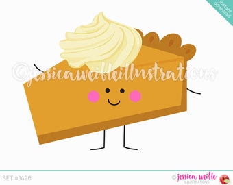 Clip Art Pumpkin Pie Clipart pumpkin pie slice etsy instant download cute digital clipart character clip art thanksgiving illustration 1426