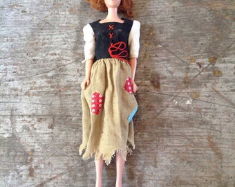 Items similar to Vintage Barbie Doll Travel Case Suitcase Red on Etsy