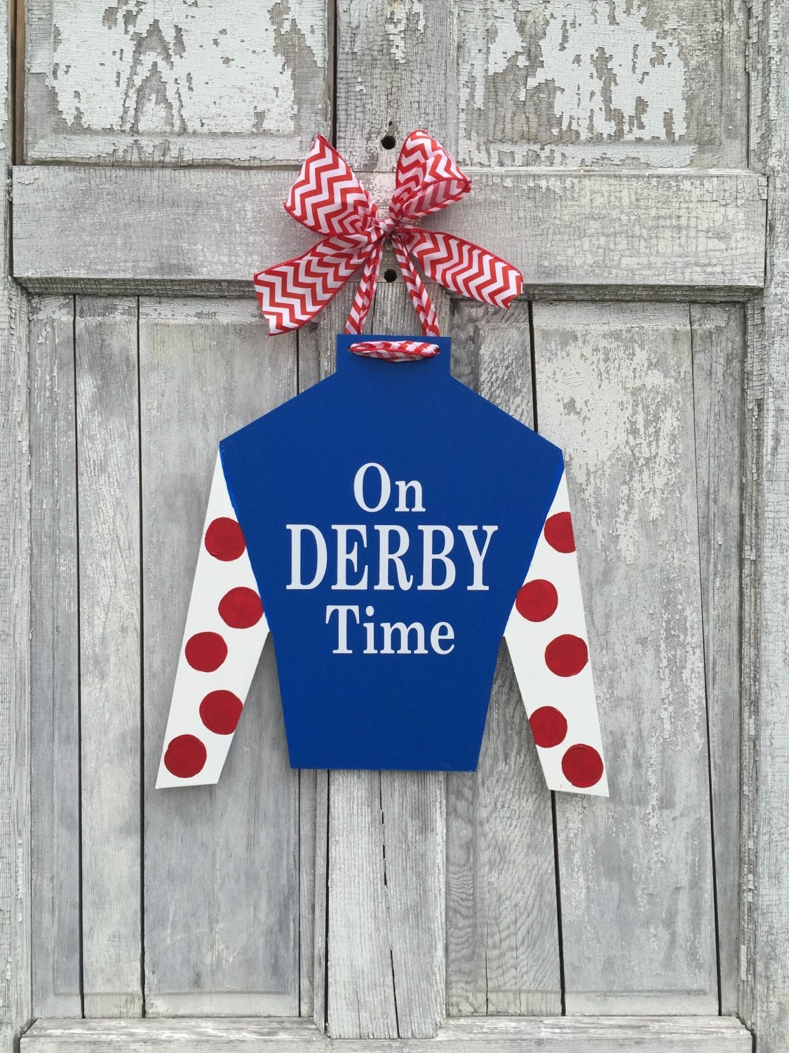 Derby door hanger horse racing door hanger horse farm door