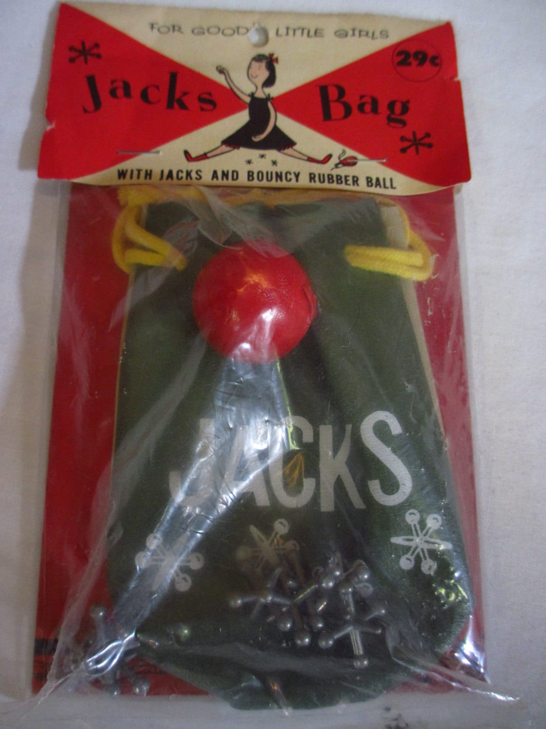 vintage Toy Jacks / Bag New in Package