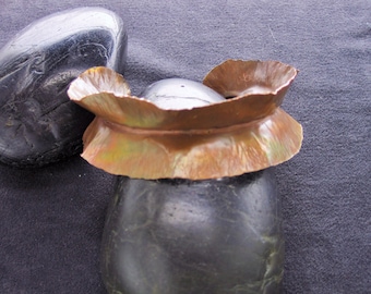 Copper Fold Formed Cuff
