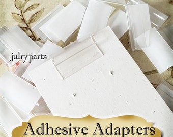 Adhesive Adapters for Jewelry Cards•Card Holders•Earring Card Adapters