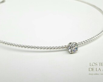 Sterling silver tiara