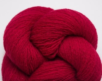 Red Licorice Cashmere Lace Weight Recycled Yarn, CSH00170