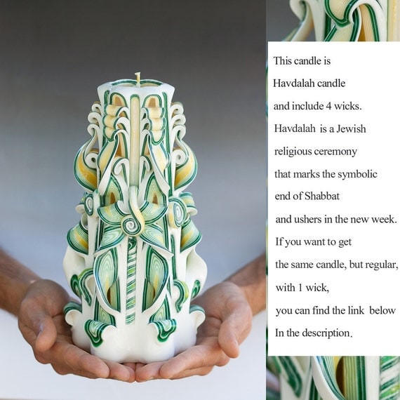 Jewish havdalah candle Candles from Israel