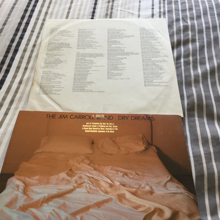 The Jim Carroll Band Dry Dreams The Jim Carroll Band Dry Dreams