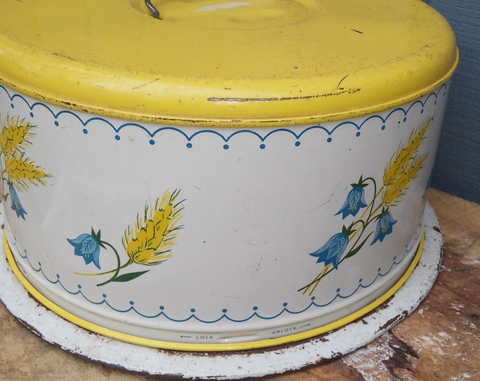 Vintage Cake Carrier - Vintage Cake Pan