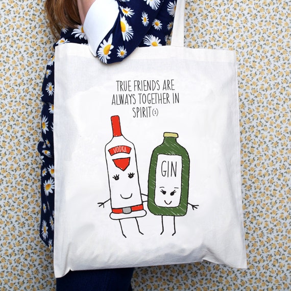 Friendship Tote Bag Best Friend Gift Friendship Quote