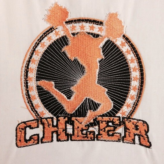 Items similar to Cheerleader Cheer Ironon Sewon Patch on Etsy