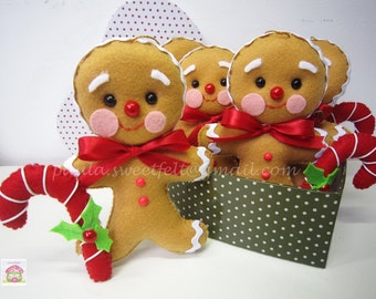 Mr Gingerman - Christmas ornament