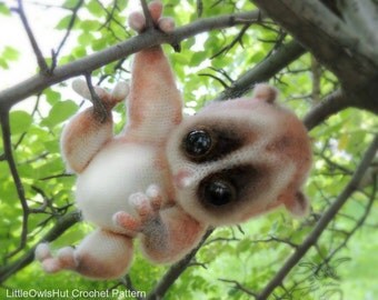 109 Crochet Pattern - Slow Loris - Amigurumi PDF file by Pertseva Etsy