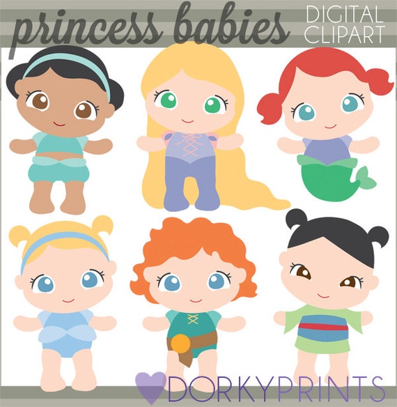 princess baby clip art - photo #49