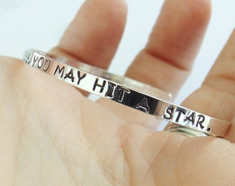 Quote Bracelet, Inspirational Cuff, Cuff Bracelet, Positive Jewelry, Modern Cuff Bracelet, Minimal Cuff Bracelet, Inspirational Jewelry,