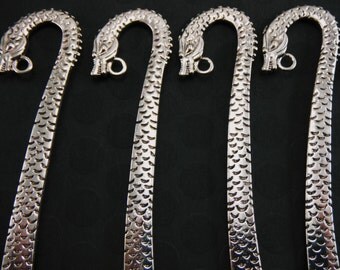Silver Dragon Bookmarks (Quantity of 5)