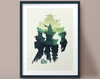 Shadow of the Colossus Art Print Game Poster