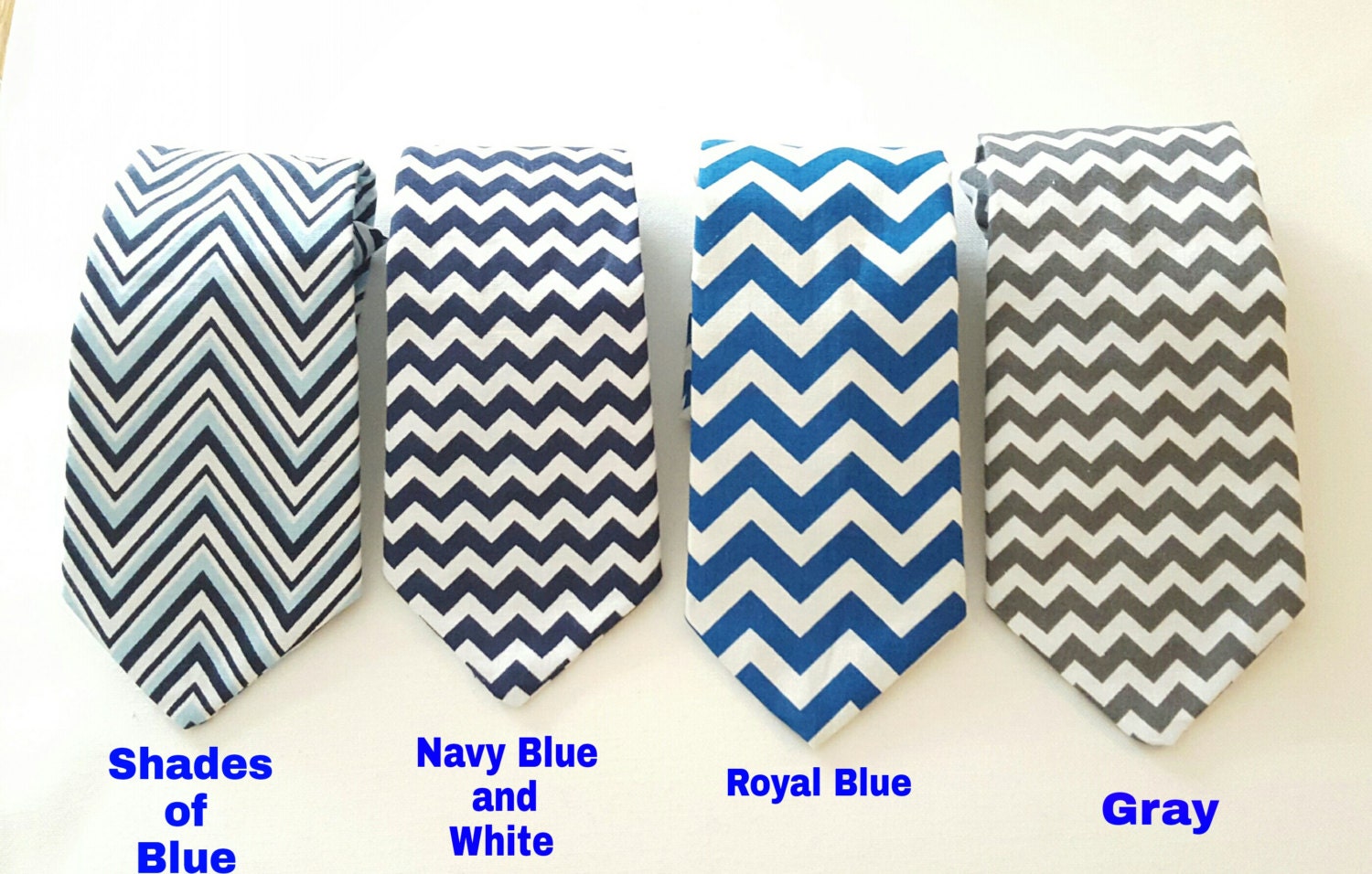 Necktie Boys Necktie Chevron Collection Boys Clipon