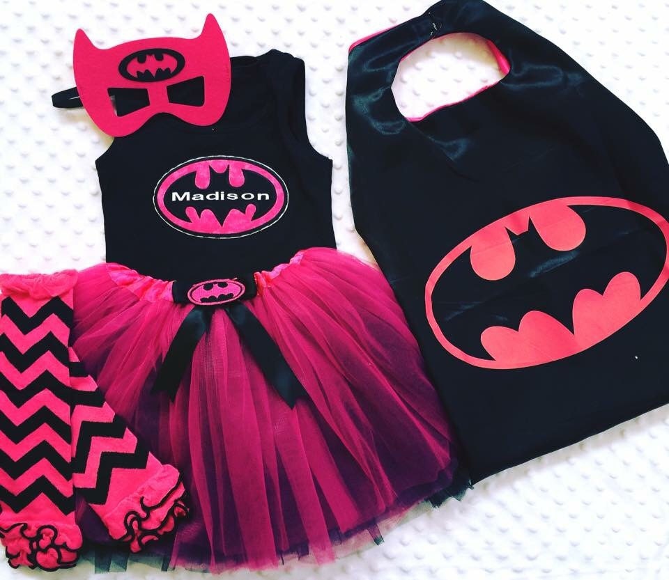 BatGirl/Halloween Costume/BatGirl Costume/Pink BatGirl/First