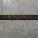 Buffalo Evening News Souvenir 6 Inch Metal Ruler - FREE SHIPPING