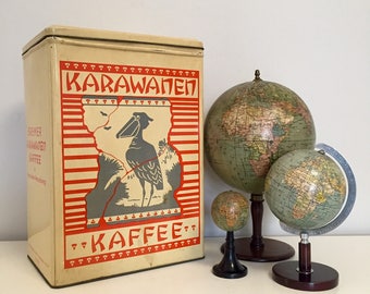 Large Vintage German Coffee Tin