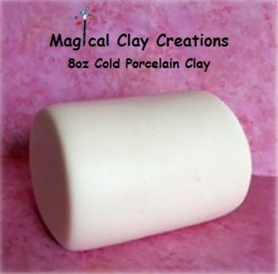 Cold Porcelain Clay 8 oz. White