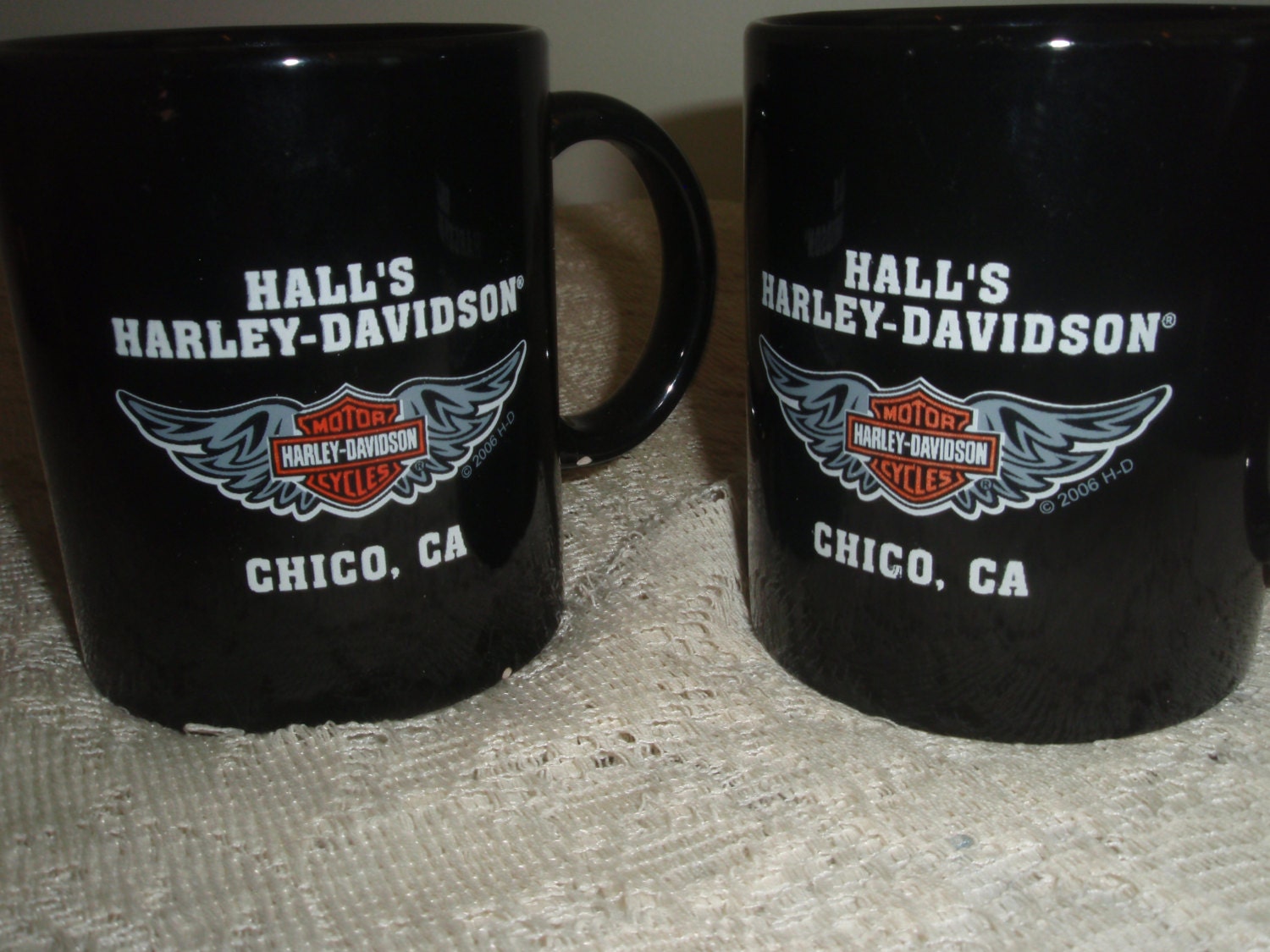 Harley Davidson Coffee Cups Man Cave Gift mugs Harley