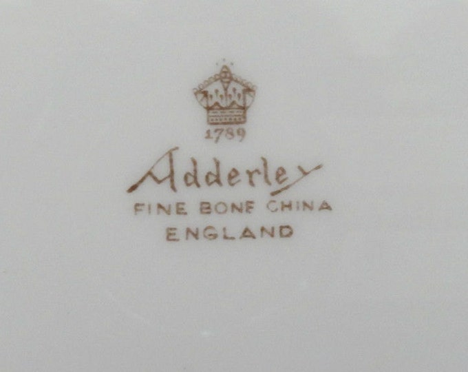 Adderley Fine Bone China Serving Platter Mid Century Vintage