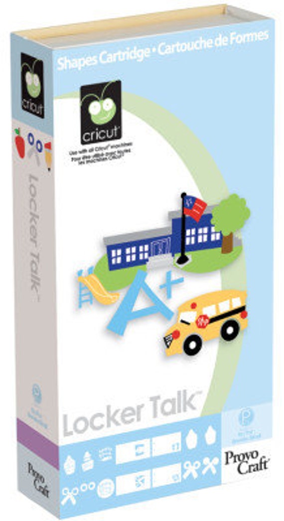 Locker Talk NEW Cricut Cartridge