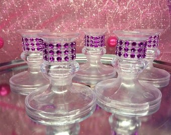 Sweet 16 Tapered Candle holders for lighting ceremony Choose your color
