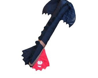 Nightfurry Tail, toothless, adults, halloween, costume, party, birthday
