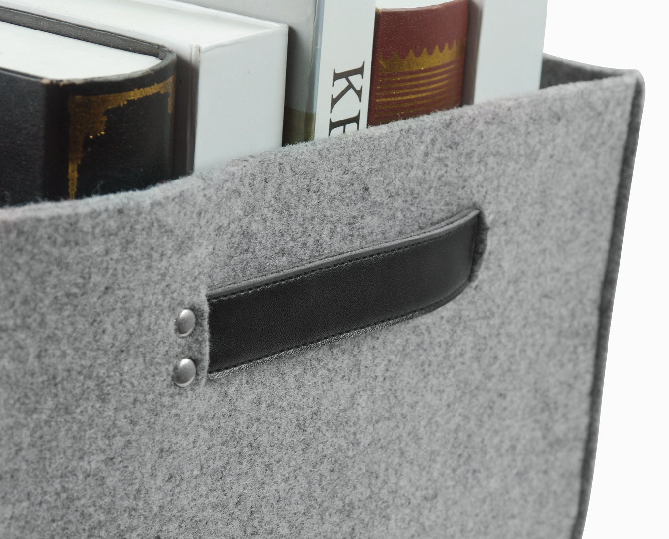 Felt Storage Box Bin Storage Box Household Storage Basket