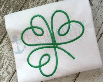 SHAMROCK SWIRL machine embroidery design