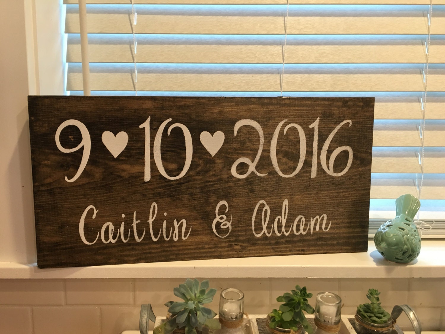 Rustic Save The Date Signs 10