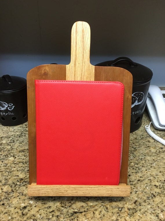Wooden Ipad/Cookbook holder
