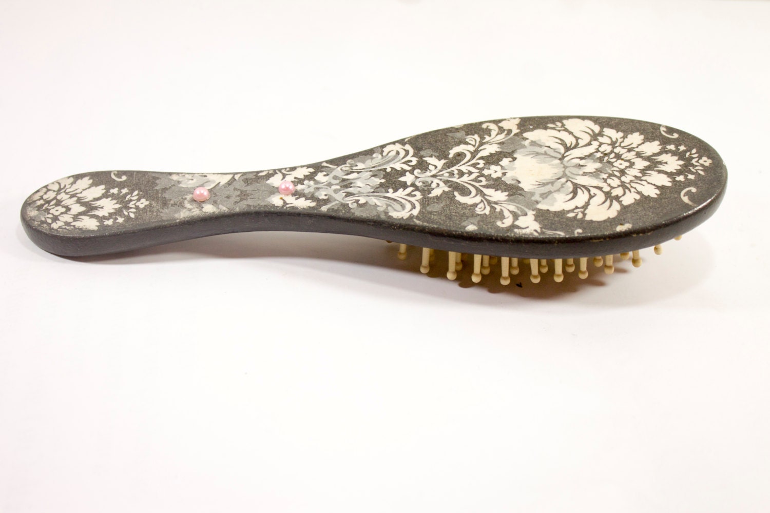 Hairbrush Wooden hairbrush wooden hair brush vintage by elanka