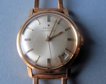 Montre Zenith Vintage Pour Homme - Occasion - Pièce Horlogère De Collection