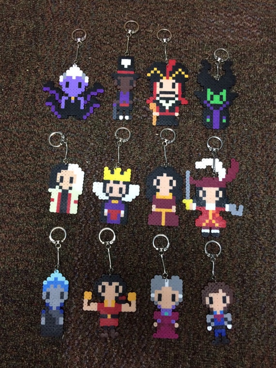 Disney Villains Keychains Homemade