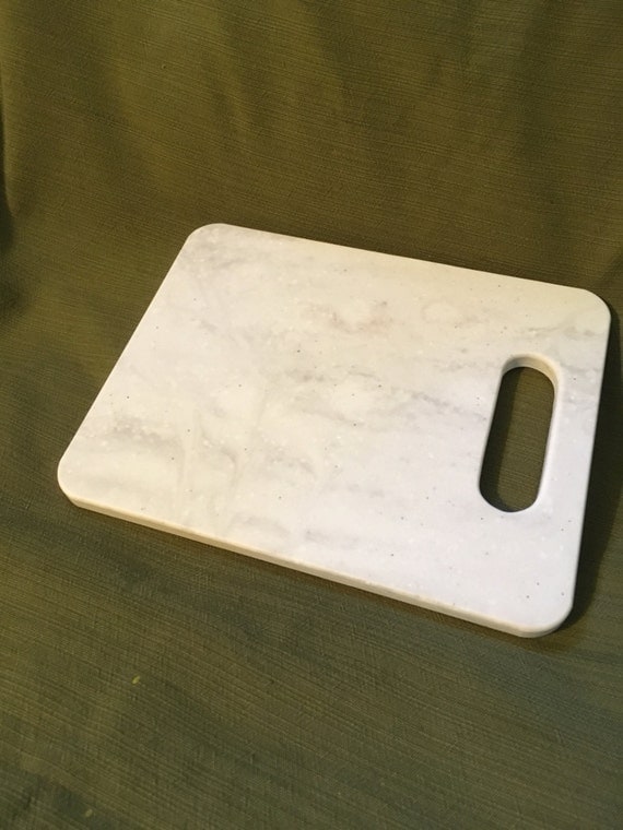 Corian cutting board in Rain cloud