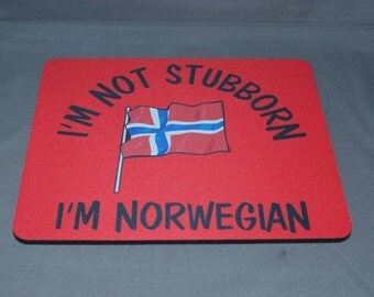 Scandinavian Mouse Pad ~ Norwegian Power Viking Troll
