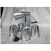 5 Star Saladmaster Vintage Food Processor Stainless Steel 5 Cones Grater Slicer Grinder Waffler