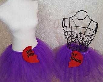 Best Friend Tutu Set, 2 Tutus!, Couples Costume, Party Tutu, Halloween Costume, Musical Festival Wear, Teen Tutu, Adult Tutu, Photo Prop
