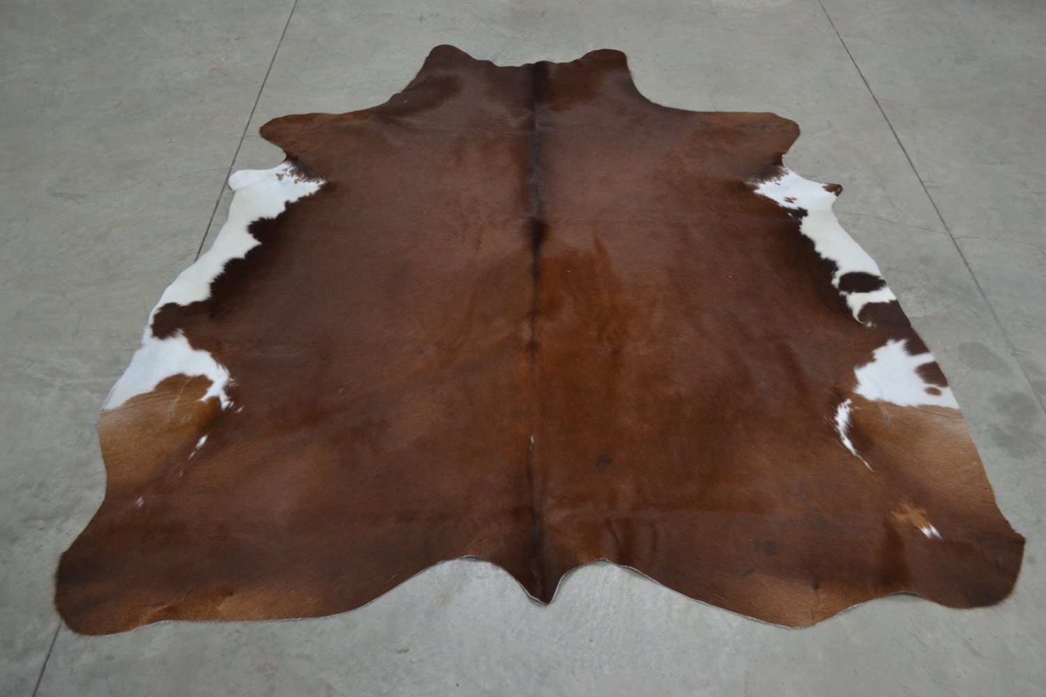 New Cowhide Rug Cow Hide Skin Leather Area Hair on Carpet