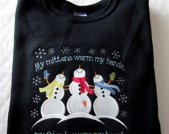 Image result for sweatshirt with snowmen